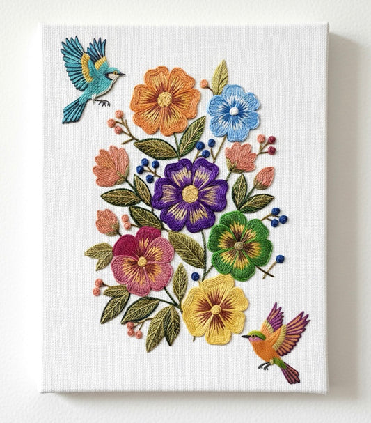 Flowers of Solstice Canvas