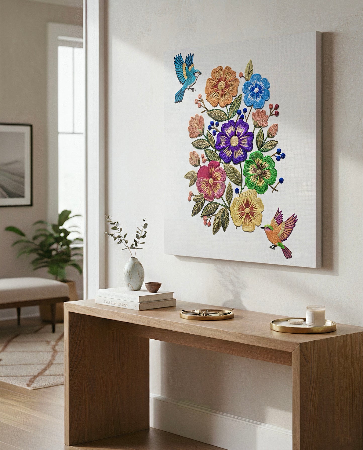 Flowers of Solstice Canvas
