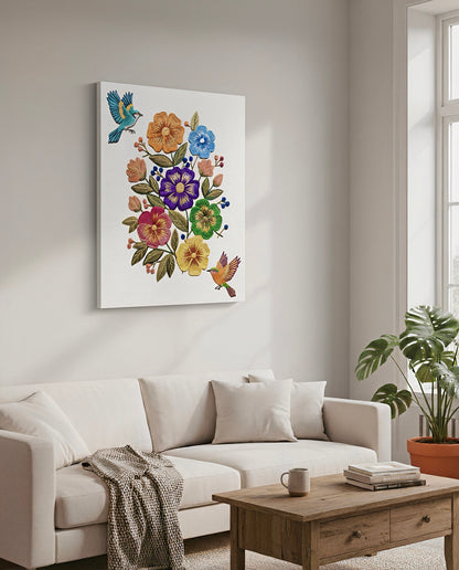 Flowers of Solstice Canvas
